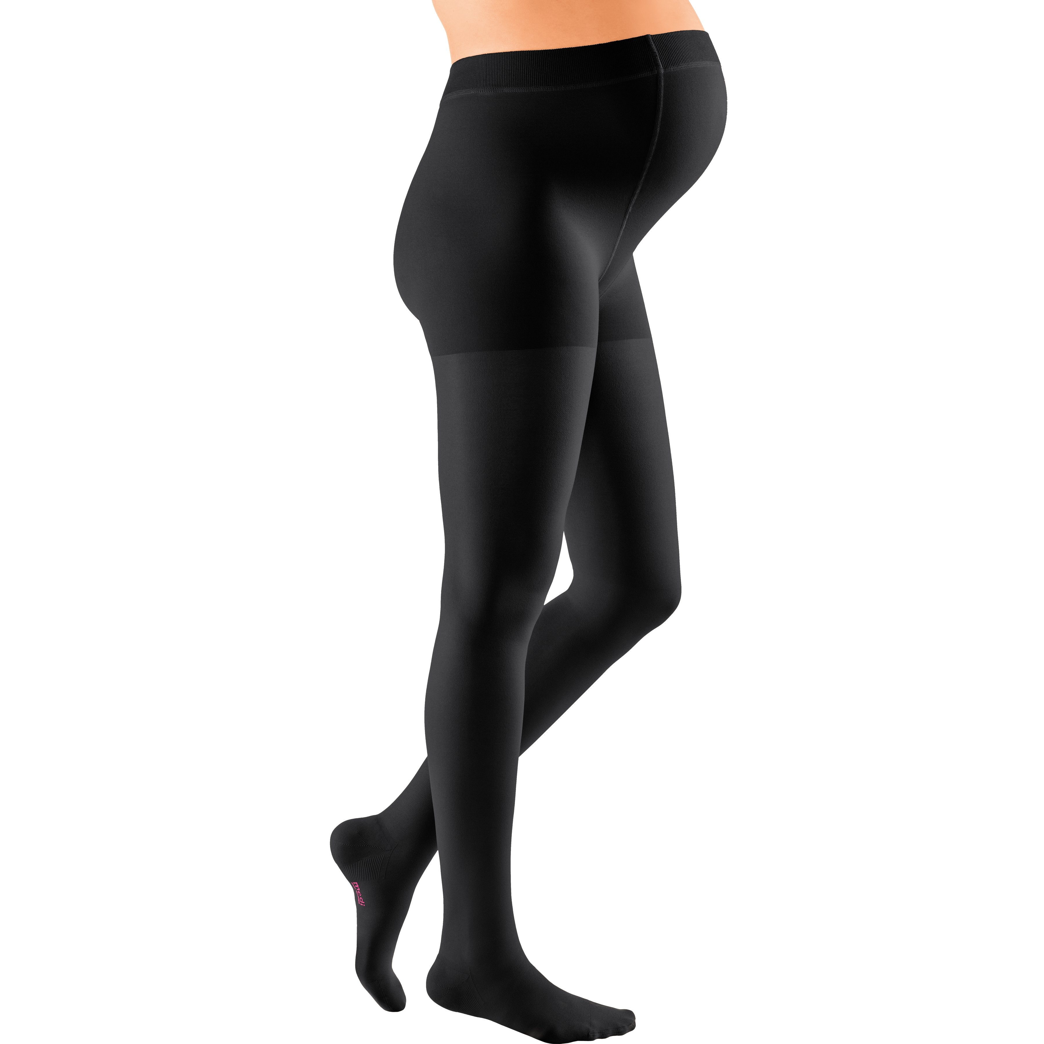 mediven Plus Maternity 30-40 mmHg Compression Socks – Black