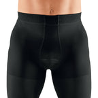 mediven Plus Men's Leotard 30-40 mmHg Compression Socks Open Toe – Black