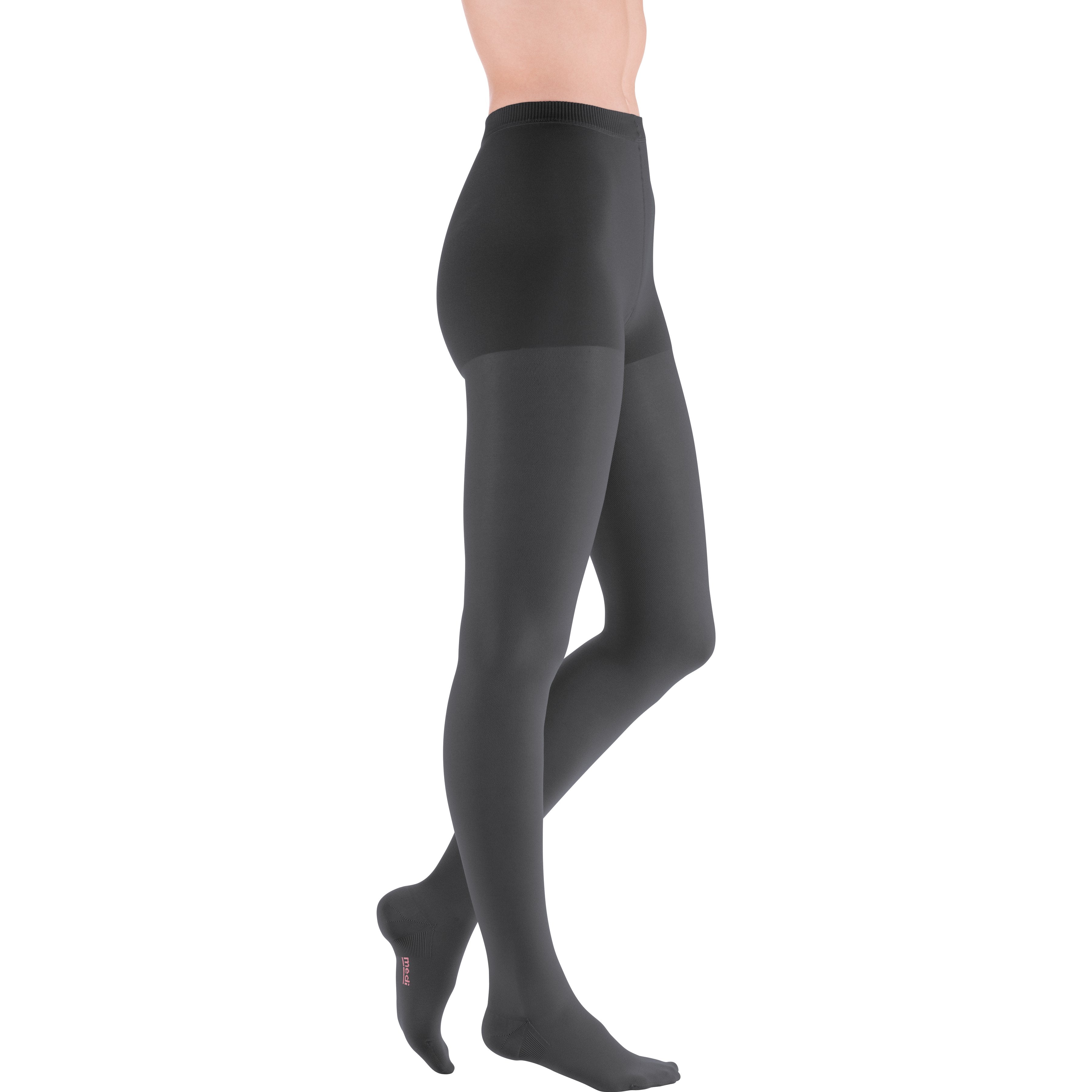 mediven Plus Pantyhose 30-40 mmHg Compression Socks – Anthracite