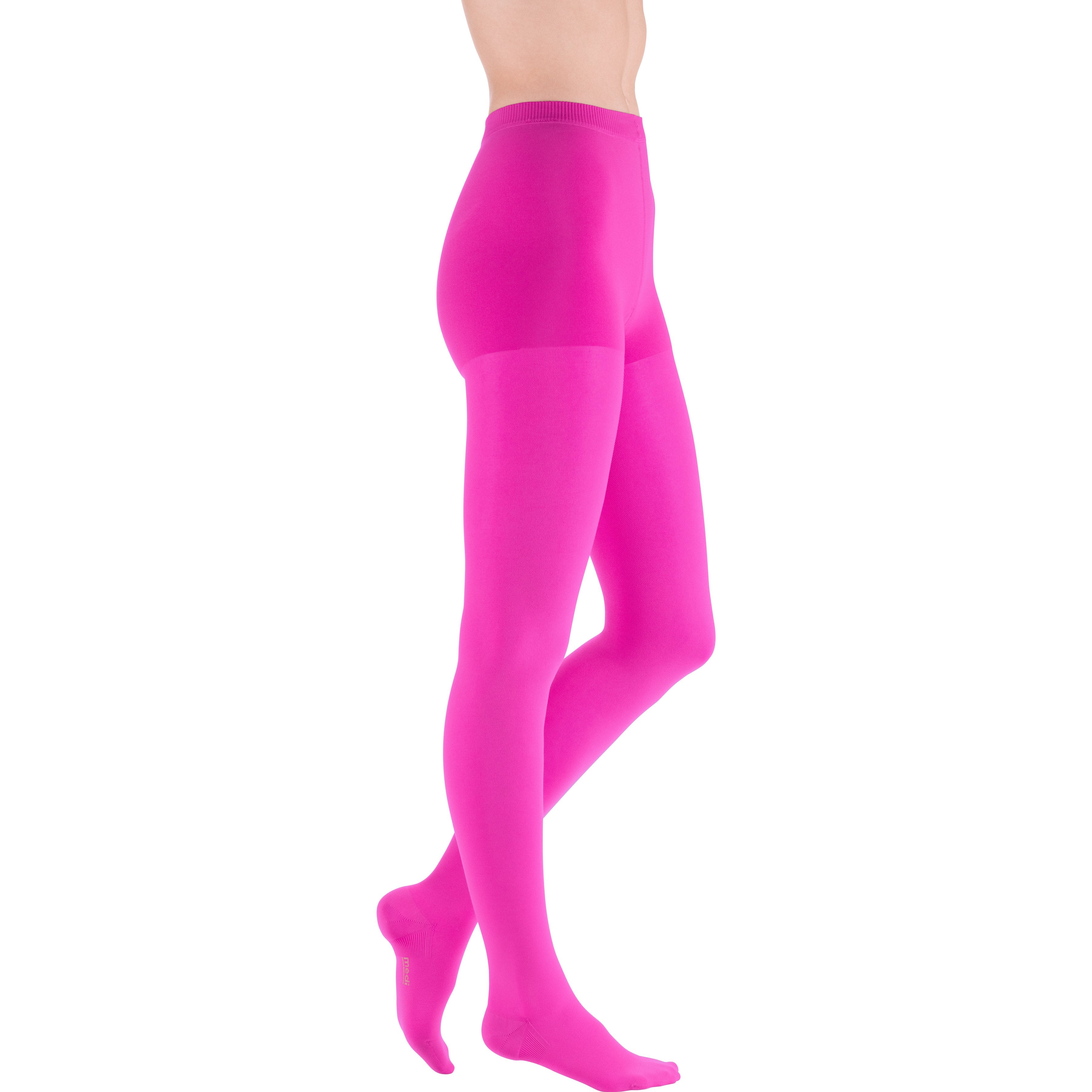 mediven Plus Pantyhose 30-40 mmHg Compression Socks – Magenta