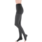 mediven Plus Pantyhose 40-50 mmHg Compression Socks Open Toe – Anthracite