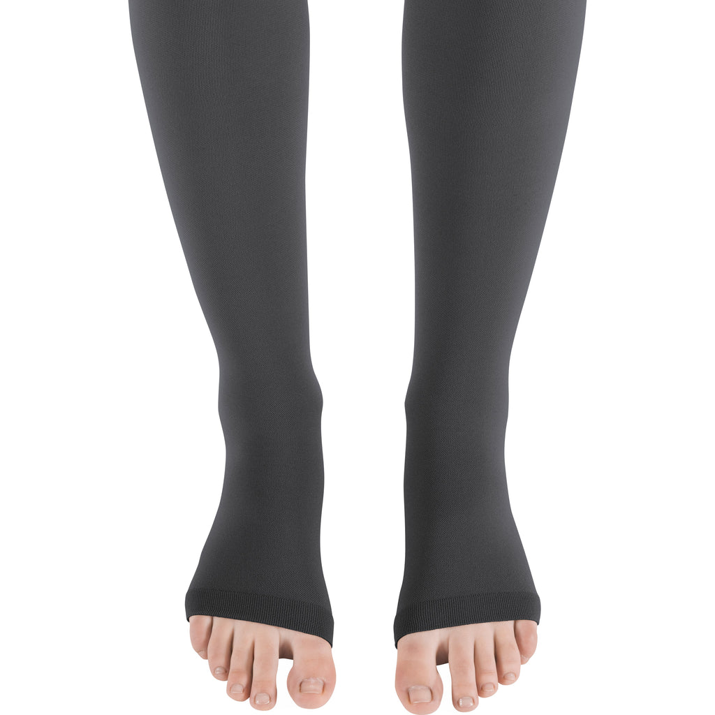 mediven Plus Pantyhose 40-50 mmHg Compression Socks Open Toe – Anthracite