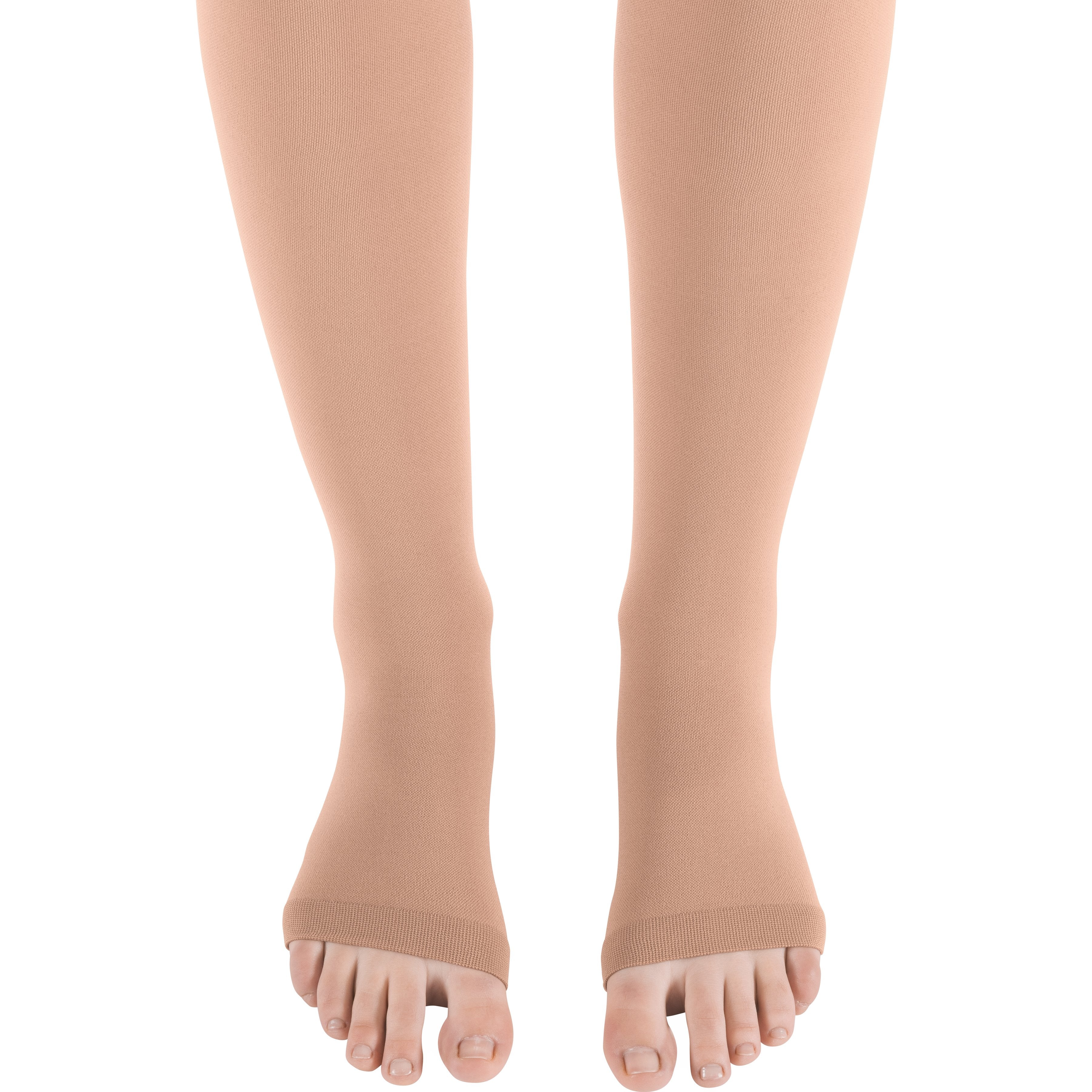 mediven Plus Pantyhose 40-50 mmHg Compression Socks Open Toe – Caramel