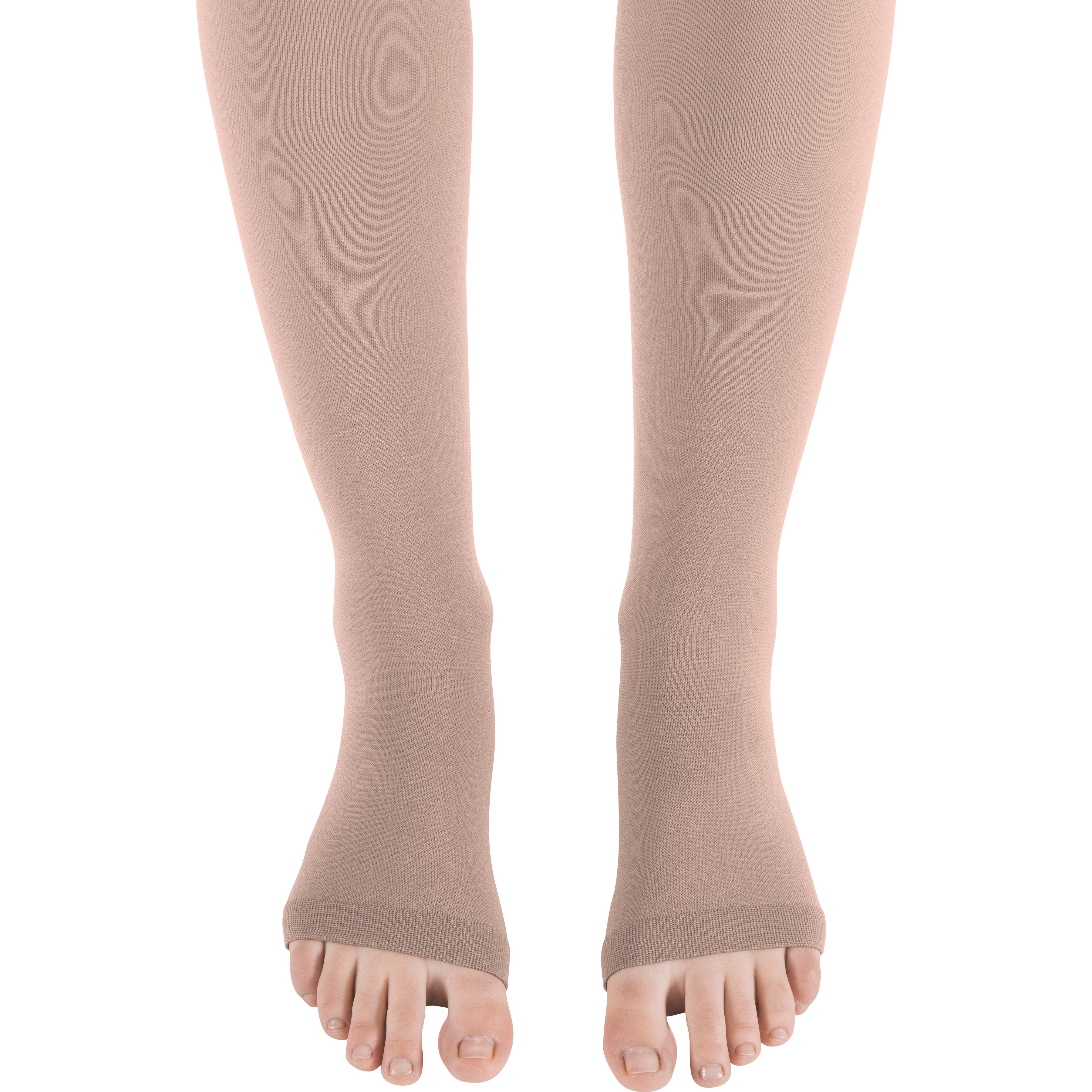 mediven Plus Pantyhose 30-40 mmHg Compression Socks Open Toe – Cashmere
