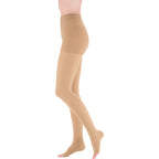 mediven Plus Pantyhose 30-40 mmHg Compression Socks Open Toe – Sand
