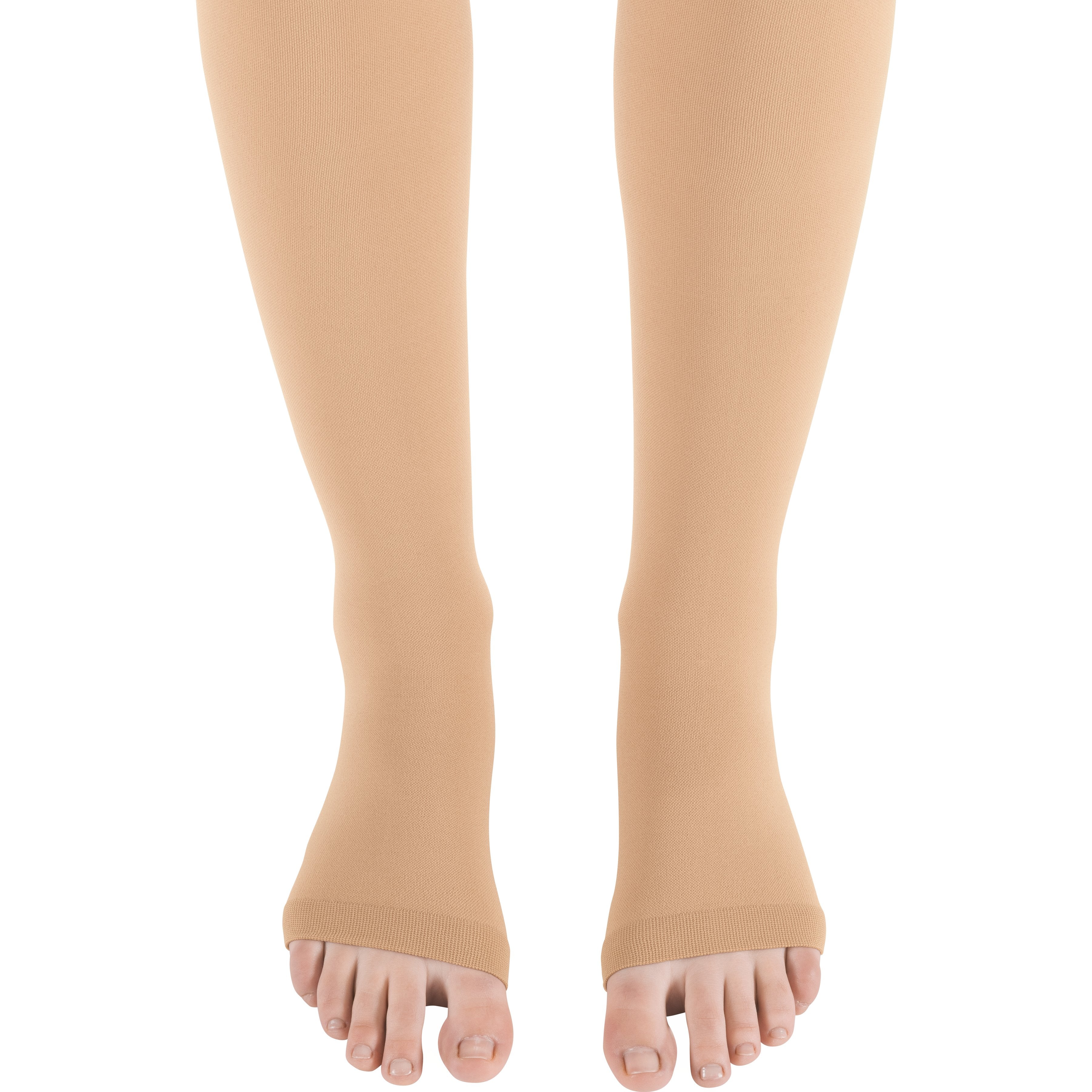 mediven Plus Pantyhose 40-50 mmHg Compression Socks Open Toe – Sand