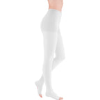 mediven Plus Pantyhose 40-50 mmHg Compression Socks Open Toe – White