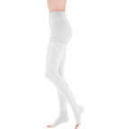 mediven Plus Pantyhose 30-40 mmHg Compression Socks Open Toe – White