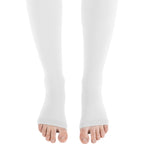 mediven Plus Pantyhose 40-50 mmHg Compression Socks Open Toe – White