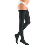 mediven Plus Thigh High 20-30 mmHg Compression Socks – Black