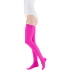 mediven Plus Thigh High 20-30 mmHg Compression Socks – Magenta