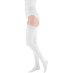 mediven Plus Thigh High 20-30 mmHg Compression Socks – White
