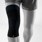 Bauerfeind Merino Compression Knee Sleeve 20-30 mmHg – Black