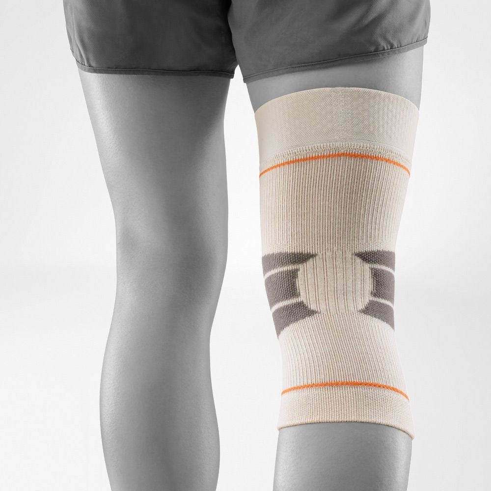 Bauerfeind Merino Compression Knee Sleeve 20-30 mmHg – Sandstone Orange