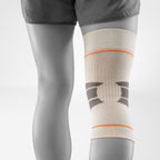 Bauerfeind Merino Compression Knee Sleeve 20-30 mmHg – Sandstone Orange