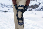 Bauerfeind SecuTec Genu Knee Brace worn during activity