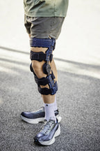 Bauerfeind SecuTec Genu Flex Knee Brace worn during training