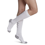 Sigvaris Athletic Recovery Socks Knee High 15-20 mmHg – White