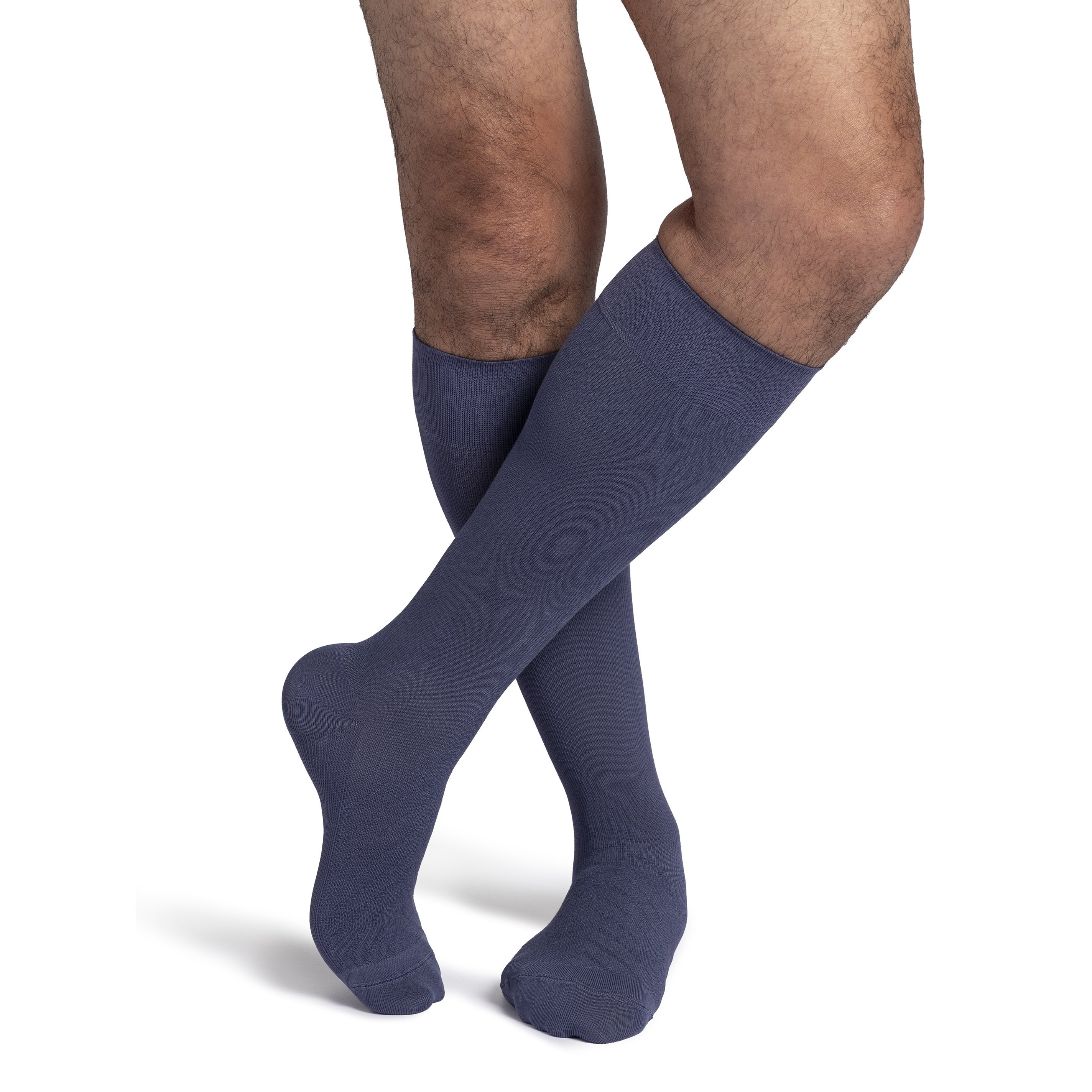 Sigvaris Bamboo Knee High 20-30 mmHg Compression Socks – Dusk Violet