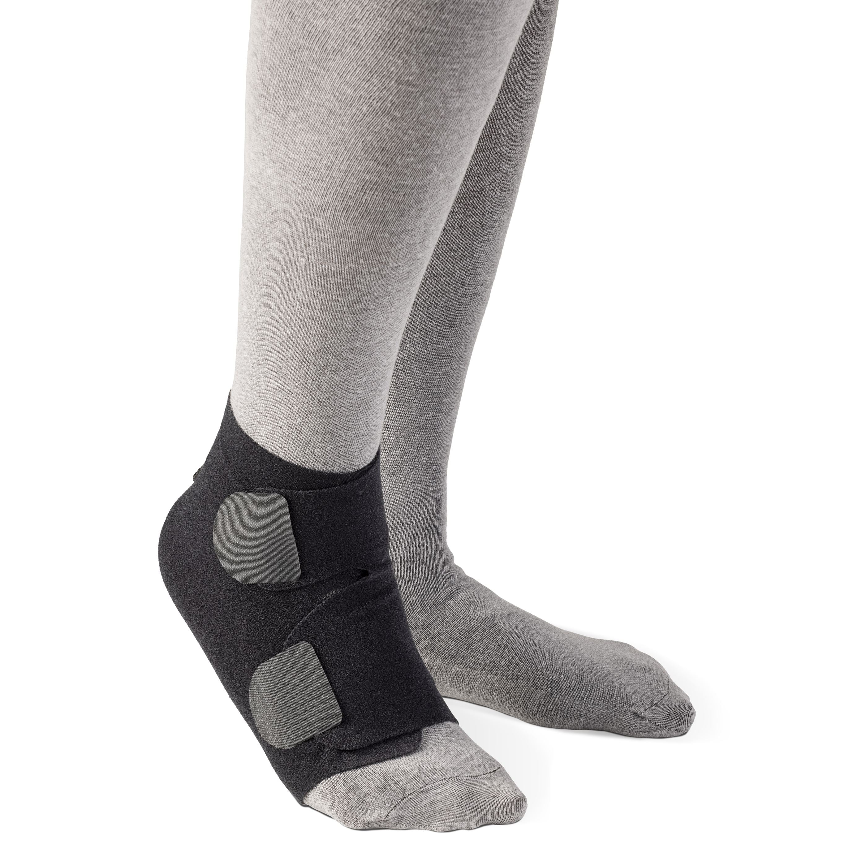Sigvaris Compreboot Lite Foot 20-50 mmHg Adjustable Compression Wrap – Black