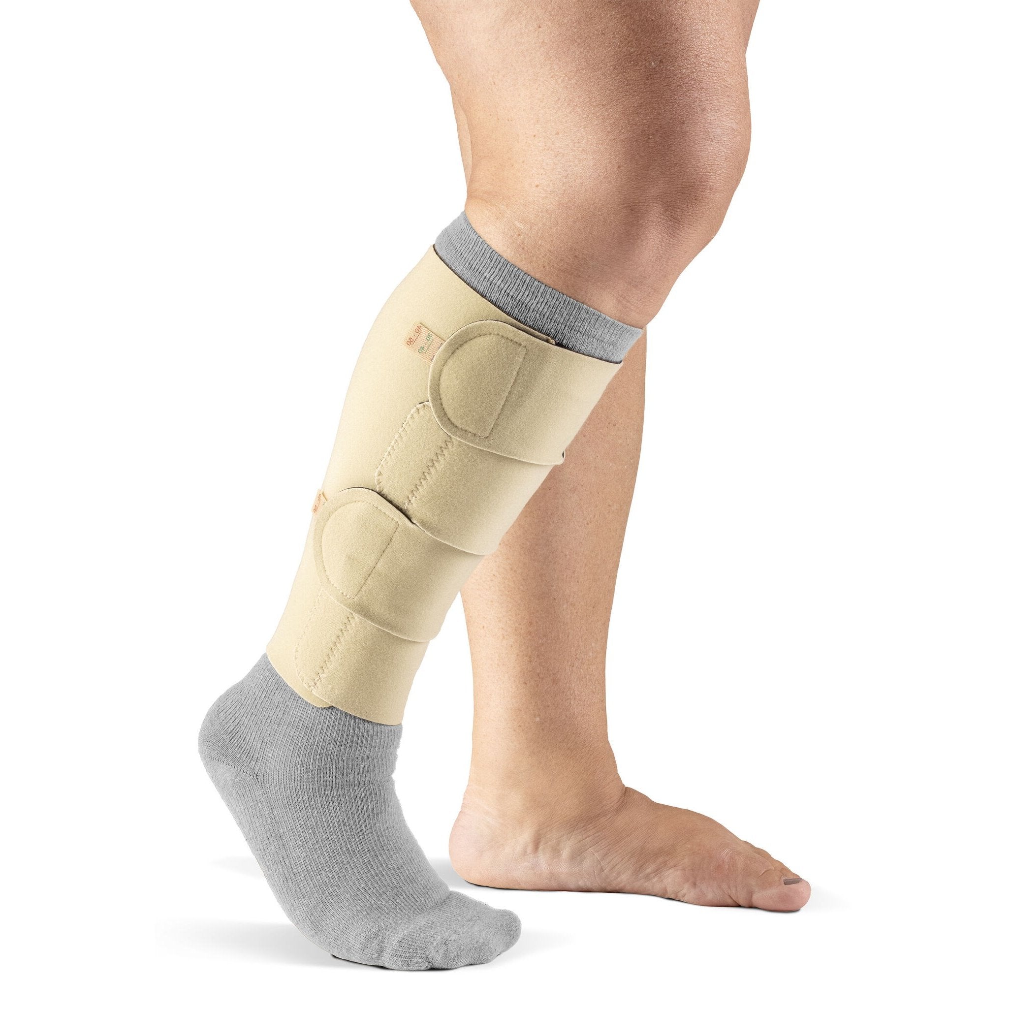 Sigvaris Compreflex Standard Calf 20-50 mmHg Adjustable Compression Wrap – Beige