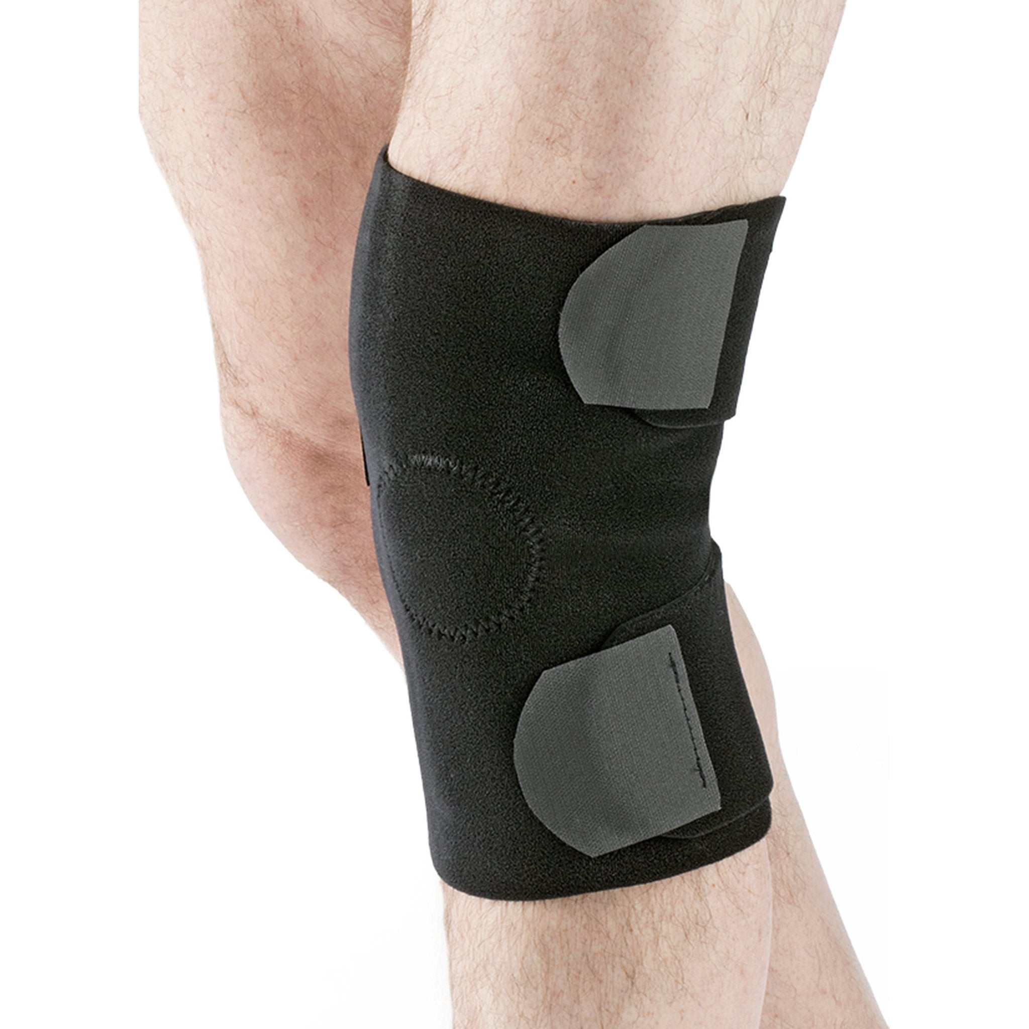 Sigvaris Compreflex Standard Knee 20-50 mmHg Adjustable Compression Wrap – Black