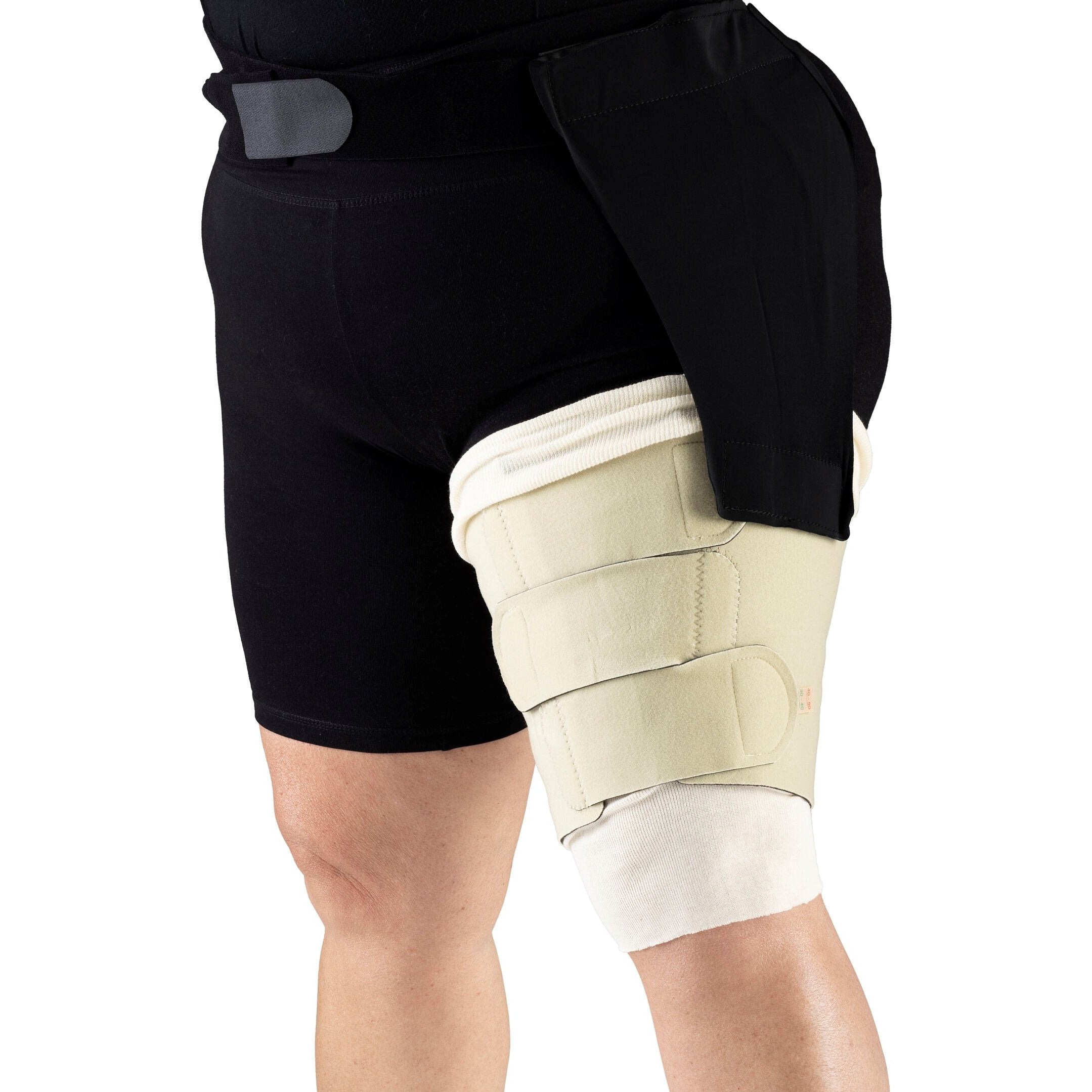 Sigvaris Compreflex Standard Thigh 20-50 mmHg Adjustable Compression Wrap – Beige