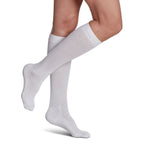 Sigvaris Eversoft Diabetic Socks Knee High 8-15 mmHg – White