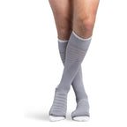 Sigvaris Flow Tech Knee High 20-30 mmHg Compression Socks – Cool Grey