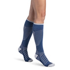 Sigvaris Flow Tech Knee High 20-30 mmHg Compression Socks – Deep Sea