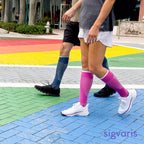 Sigvaris Flow Tech Knee High 20-30 mmHg Compression Socks – Detail