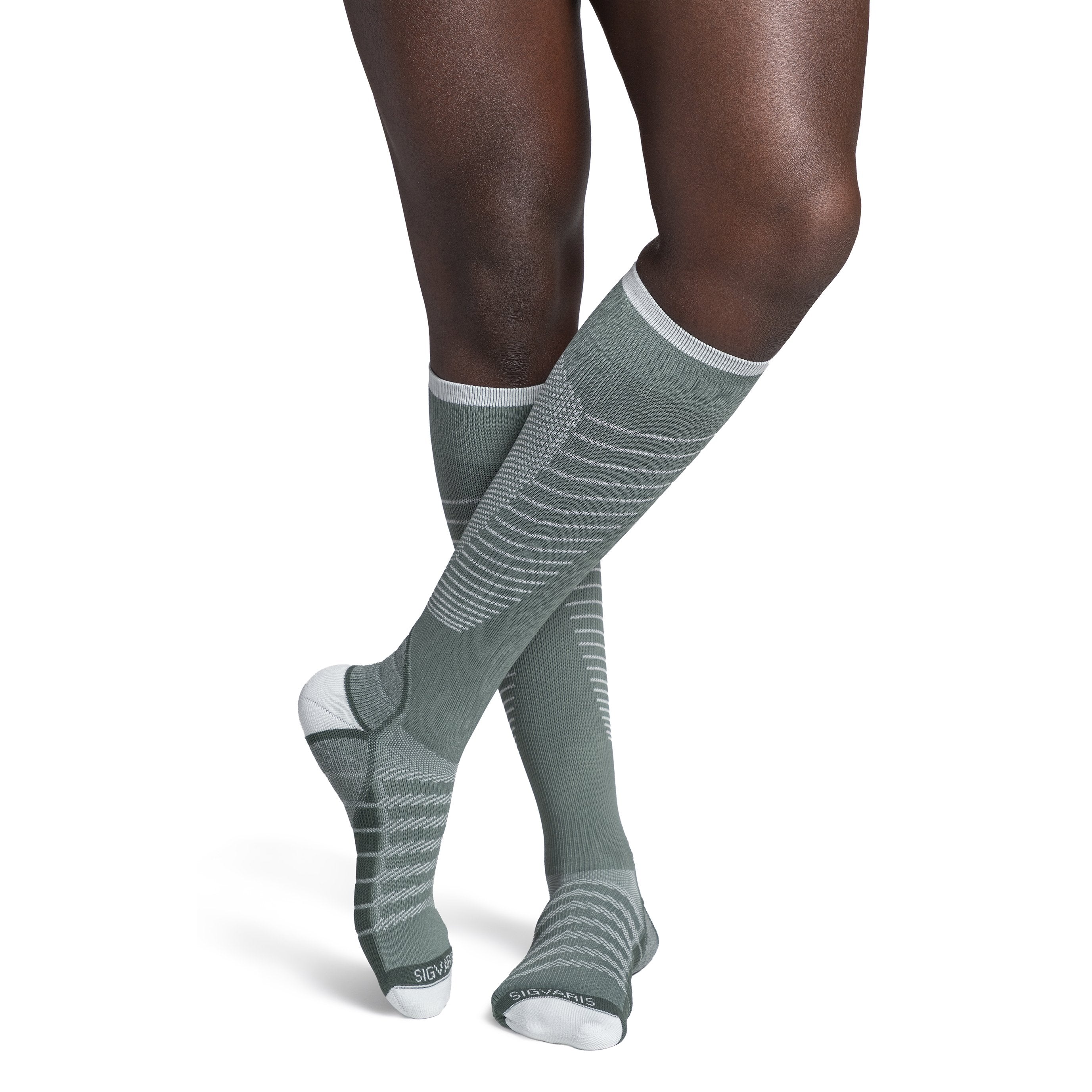 Sigvaris Flow Tech Knee High 20-30 mmHg Compression Socks – Sage