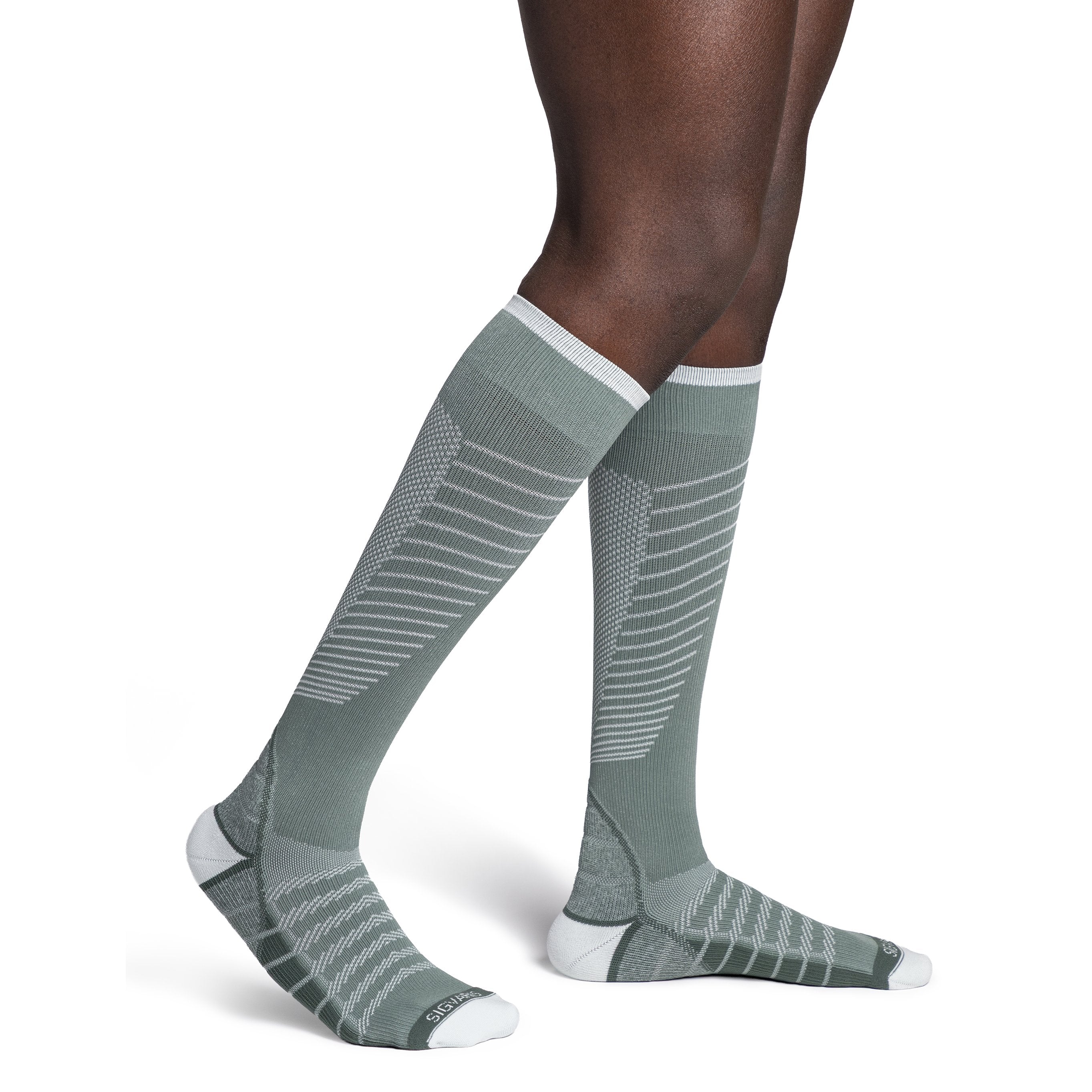 Sigvaris Flow Tech Knee High 20-30 mmHg Compression Socks – Sage