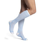 Sigvaris Flow Tech Knee High 20-30 mmHg Compression Socks – Sky Blue