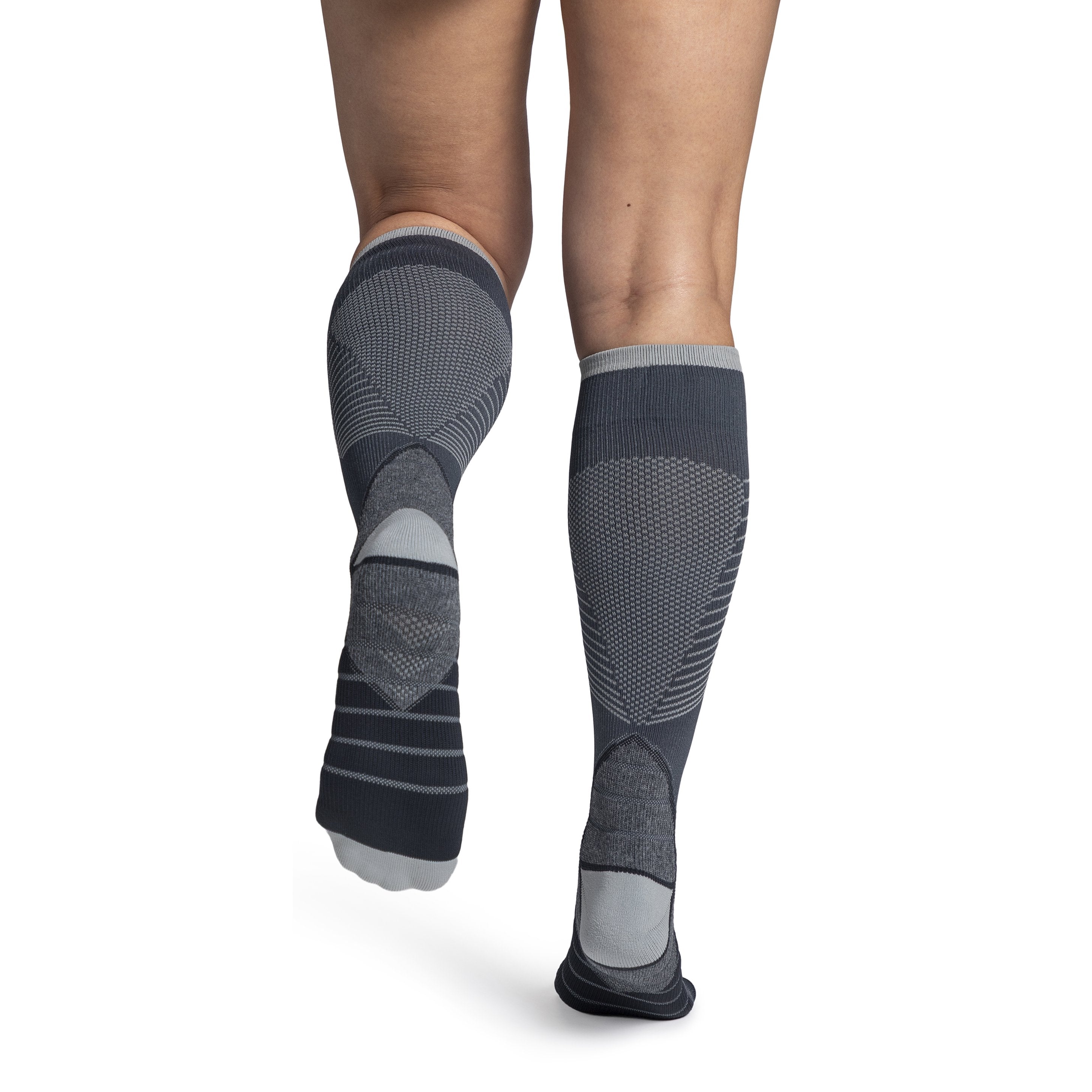 Sigvaris Flow Tech Knee High 20-30 mmHg Compression Socks – Slate