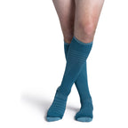 Sigvaris Flow Tech Knee High 20-30 mmHg Compression Socks – Teal
