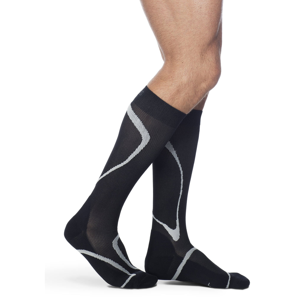 Sigvaris High Tech 20-30 mmHg Compression Socks – Black