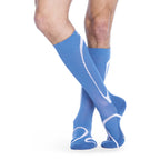 Sigvaris High Tech 20-30 mmHg Compression Socks – Steel Blue