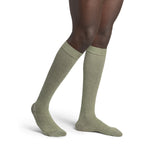 Sigvaris Linen Men's Knee High 15-20 mmHg Compression Socks – Eucalyptus