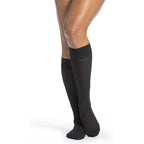 Sigvaris Medium Sheer Women's Knee High 20-30 mmHg Compression Socks – Black