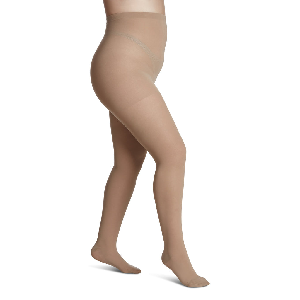 Sigvaris Medium Sheer Women's Pantyhose 20-30 mmHg – Honey