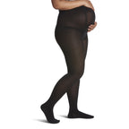 Sigvaris Opaque Women's Pantyhose Plus 20-30 mmHg – Black
