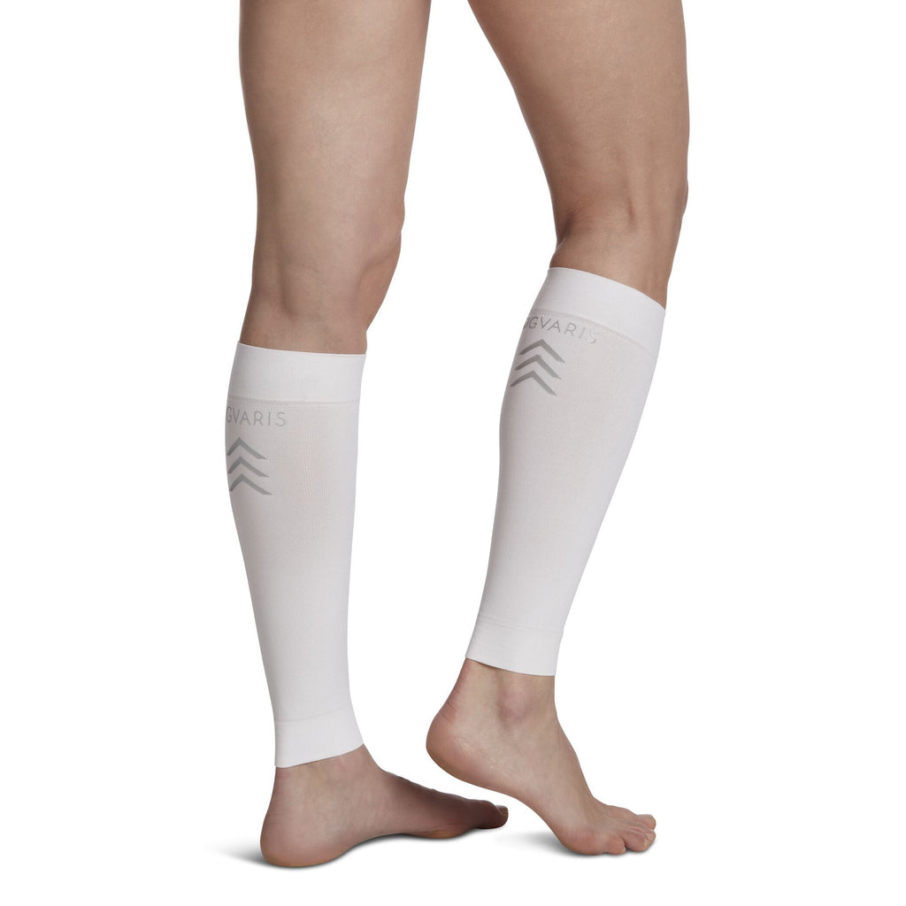 Sigvaris Performance Calf Sleeve 20-30 mmHg – White