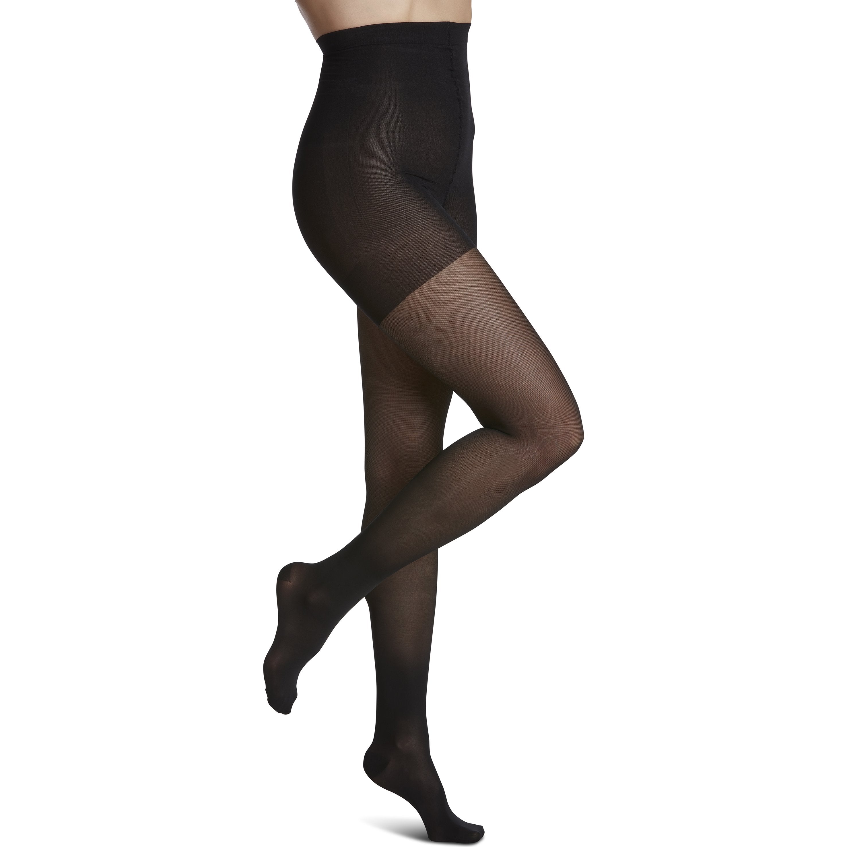 Sigvaris Sheer Fashion Women's Pantyhose 15-20 mmHg – Black