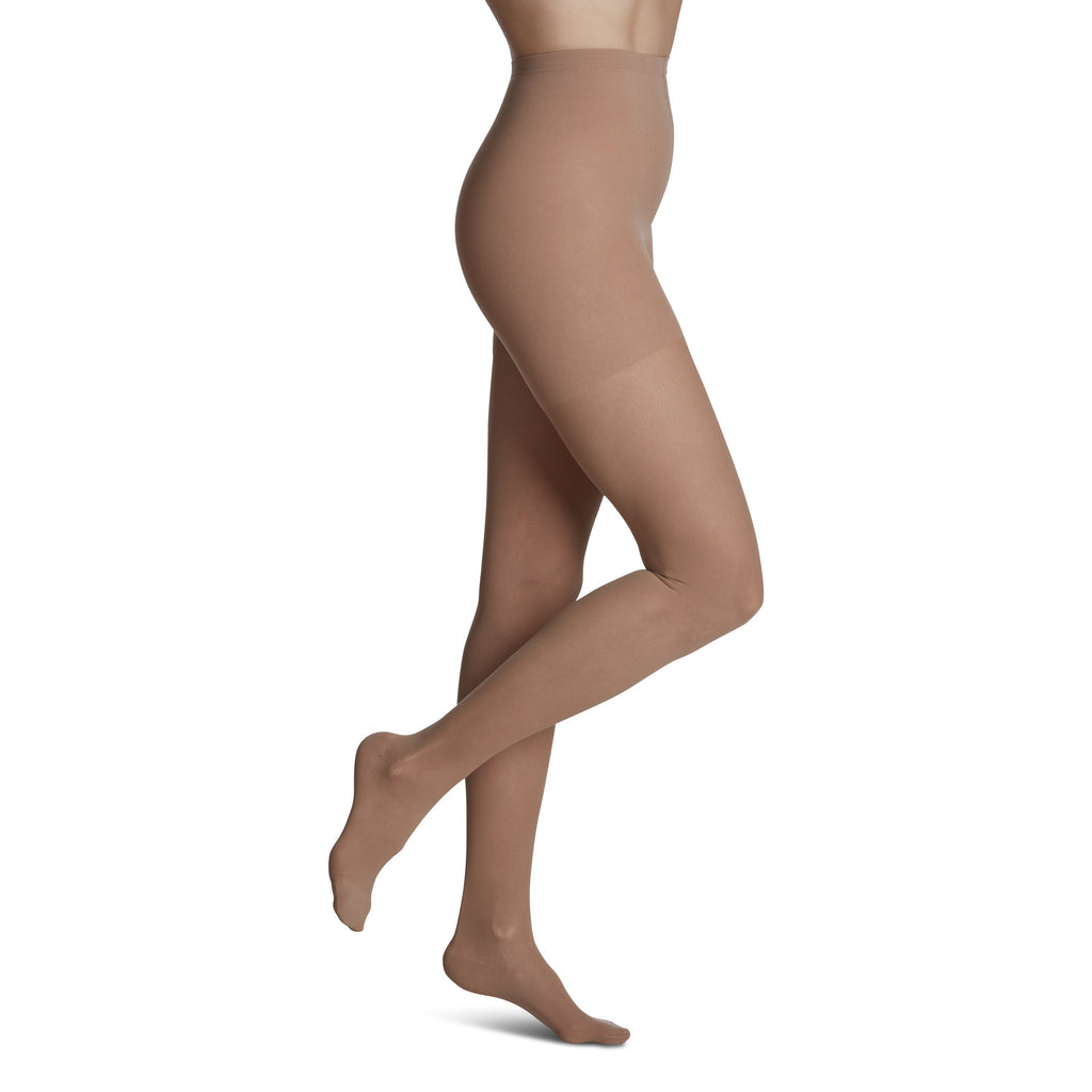 Sigvaris Sheer Women's Pantyhose 15-20 mmHg – Toasted Almond