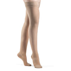 Sigvaris Sheer Women's Thigh High with Grip-Top 20-30 mmHg Compression Stockings – Honey