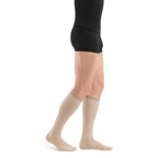 Sigvaris Thermoregulating Cotton Knee High with Grip-Top 20-30 mmHg Compression Socks – Nature