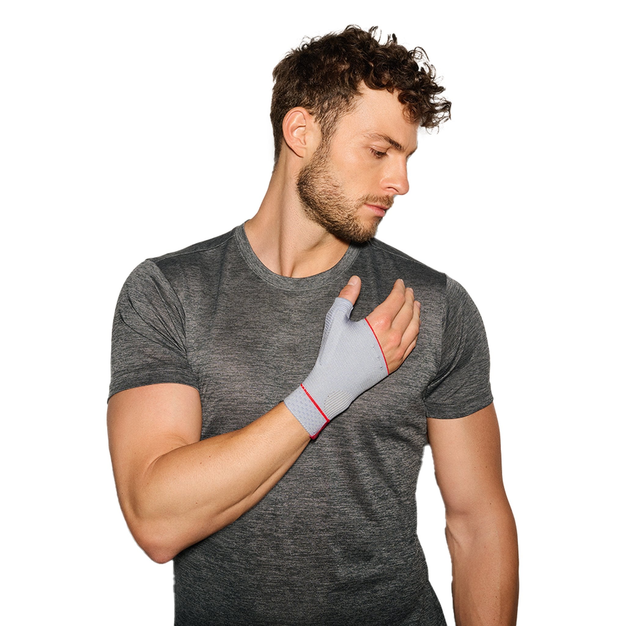 Sporlastic ELASTIC THUMB Support shown worn