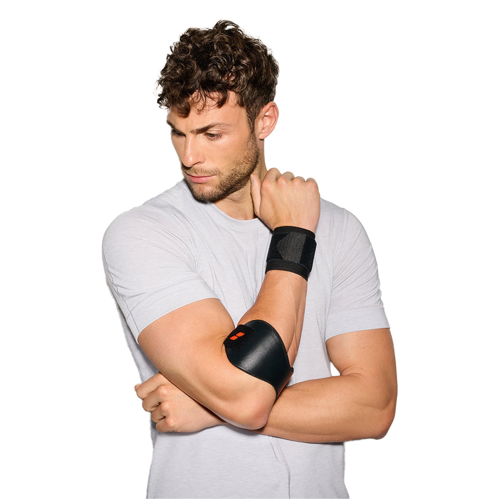 Sporlastic EPI-HiT CLASSIC Elbow Support shown worn