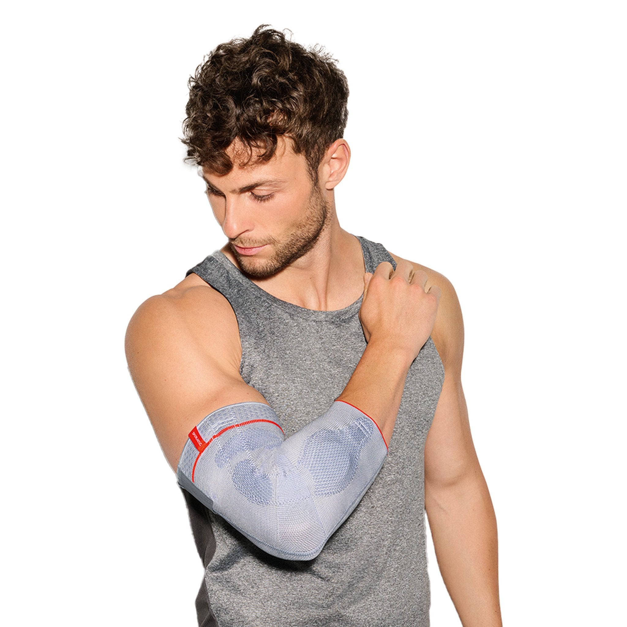 Sporlastic EPIDYN STABIL Elbow Support shown worn